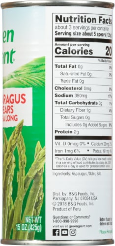 Green Giant® Extra Long Asparagus Spears Perspective: right