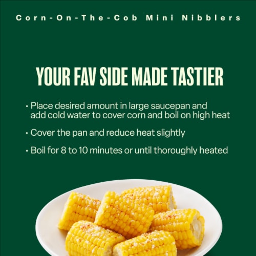 Green Giant Extra Sweet Corn on the Cob Mini Ears Perspective: right