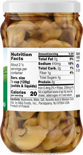 Green Giant® Sliced Mushrooms Perspective: right