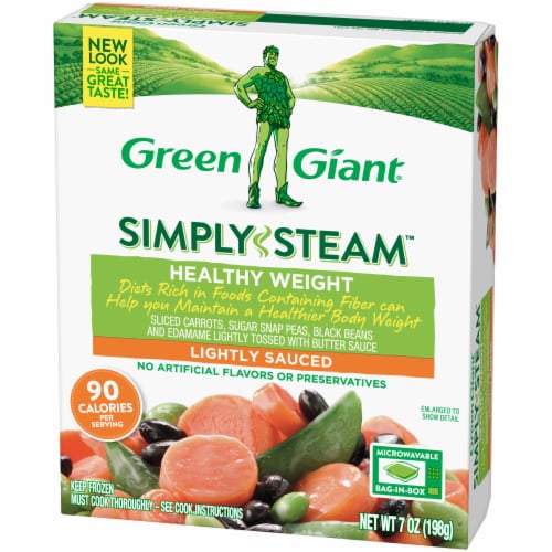 Green Giant Simply Steam Healthy Weight Vegetable Mix Perspective: right