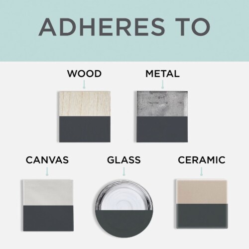 Rust-Oleum® Chalked Charcoal Ultra Matte Paint Perspective: right