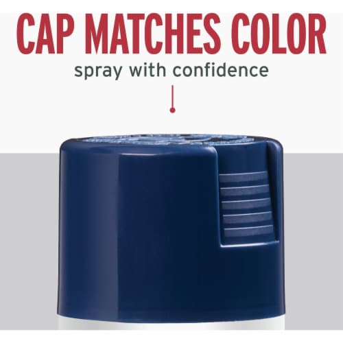 Rust-Oleum® Stops Rust® Gloss Protective Enamel Spray Paint - Navy Blue Perspective: right