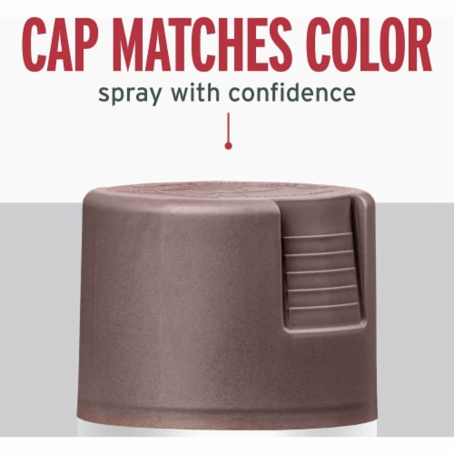 Rust-Oleum® Stops Rust® Decor Satin Spray Paint - Chestnut Brow Perspective: right