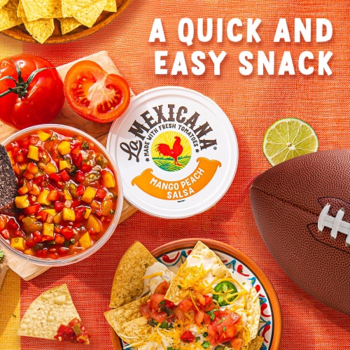 La Mexicana® Fresh Mango Peach Salsa Perspective: right