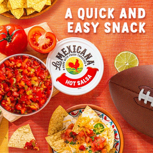 La Mexicana® Fresh Hot Salsa Perspective: right