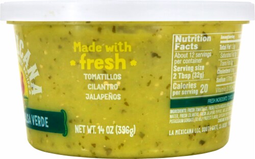 La Mexicana Fresh Medium Avocado Salsa Perspective: right