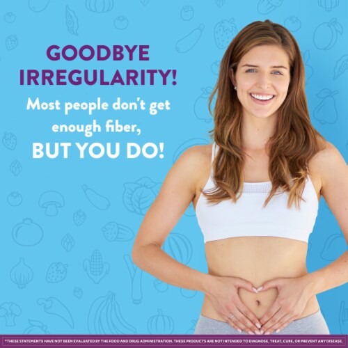 Digestive Advantage® Daily Probiotics With Fiber Gummies Perspective: right