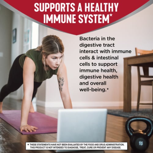Digestive Advantage Multi-Strain Probiotic Ultra Digestive and Immune Health Gummies Perspective: right