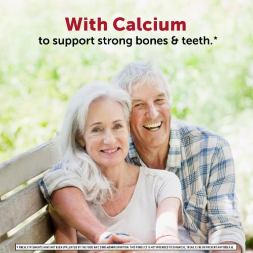 Schiff Calcium and Vitamin D3 Bone & Teeth Support Supplement Softgels 1200mg Perspective: right