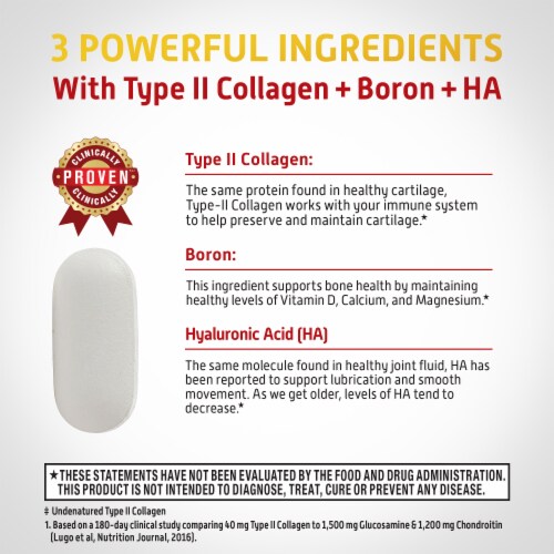 Move Free Ultra Triple Action Joint Cartilage & Bone Supplement Coated Tablets Perspective: right
