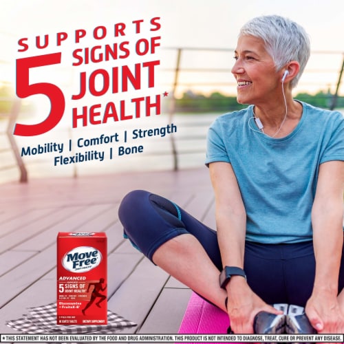 Move Free Joint Health Advanced Tablets Perspective: right