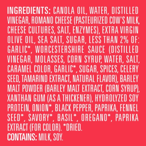 Newman's Own Family Recipe Italian Salad Dressing Perspective: right