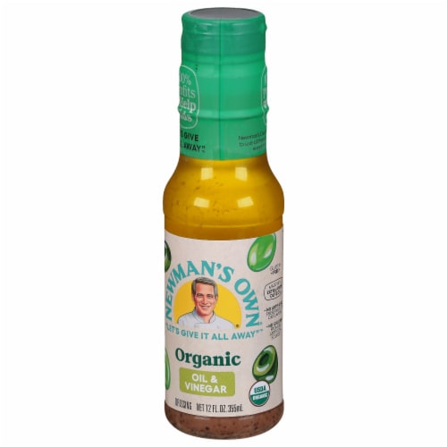 Newman's Own Organic Oil & Vinegar Dressing Perspective: right