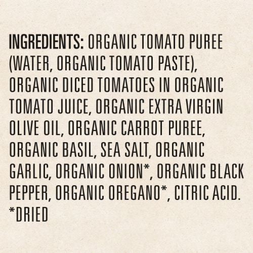 Newman's Own Organics Marinara Sauce Perspective: right
