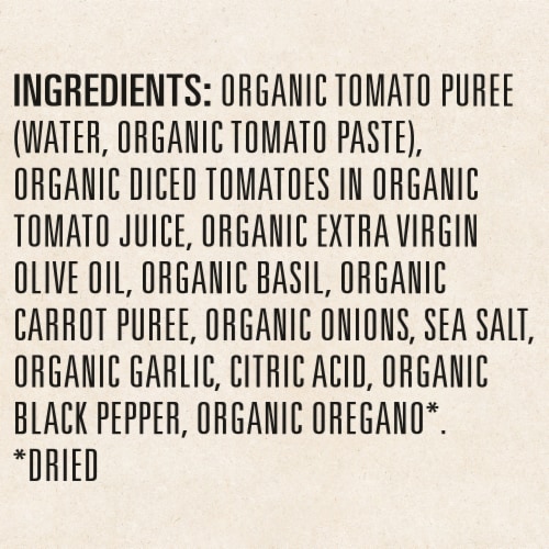 Newman's Own Organic Tomato & Basil Pasta Sauce Perspective: right