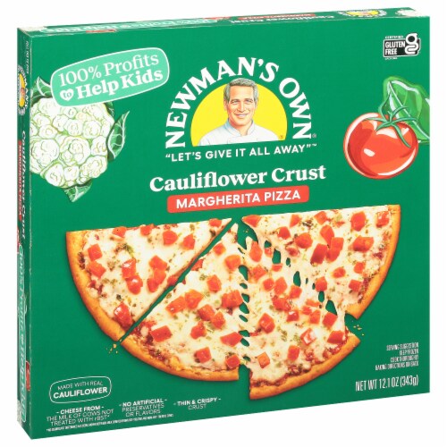 Newmans Own Cauliflower Crust Thin & Crispy Margherita Pizza Perspective: right