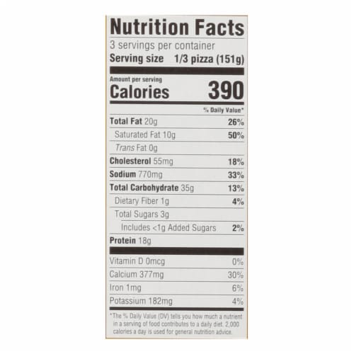Newman's Own® Four Cheese Thin & Crispy Frozen Pizza Perspective: right