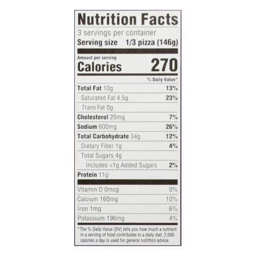 Newmans Own Harvest Vegetable Thin and Crispy Frozen Pizza Perspective: right