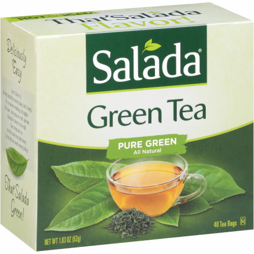 Salada Pure Green Tea Bags Perspective: right