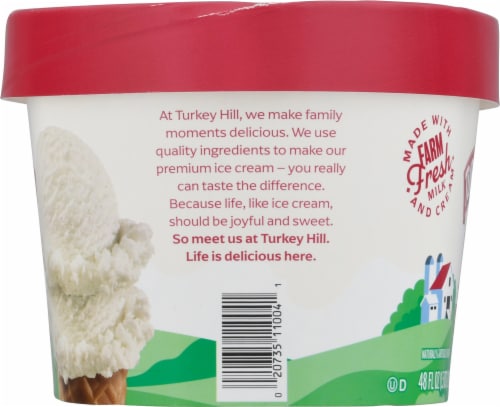 Turkey Hill® Vanilla Bean Ice Cream Perspective: right