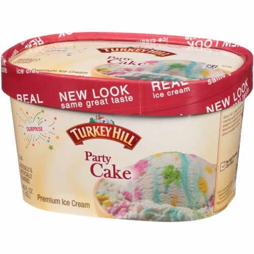 Turkey Hill® Party Cake Premium Ice Cream Perspective: right