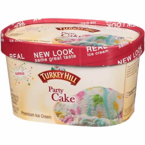 Turkey Hill® Party Cake Premium Ice Cream, 48 fl oz - Foods Co.