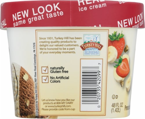 Turkey Hill® Banana Split Ice Cream Perspective: right