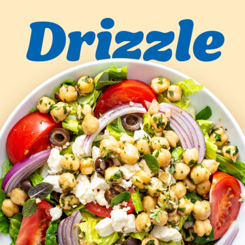 Kraft Greek Vinaigrette Salad Dressing Perspective: right