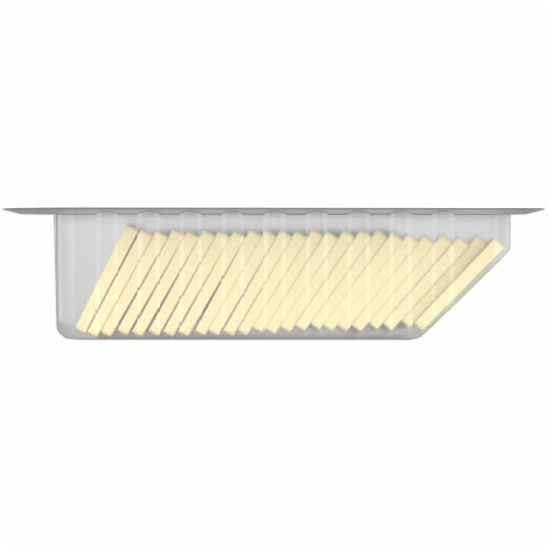 Cracker Barrel Cracker Cuts Sharp White Cheddar Cheese Slices Perspective: right