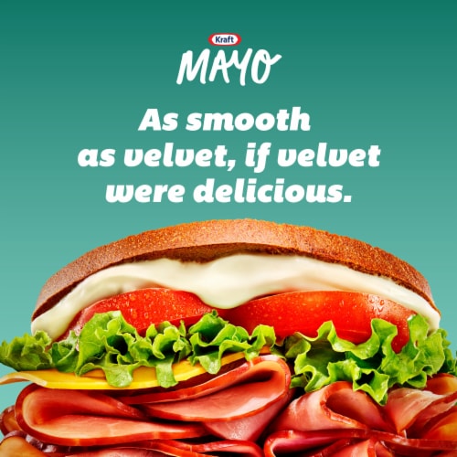 Kraft Creamy & Smooth Mayo Perspective: right