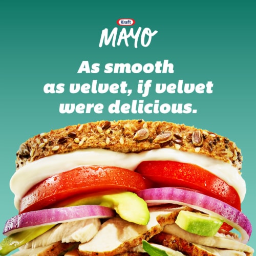 Kraft Creamy and Smooth Mayonnaise Perspective: right