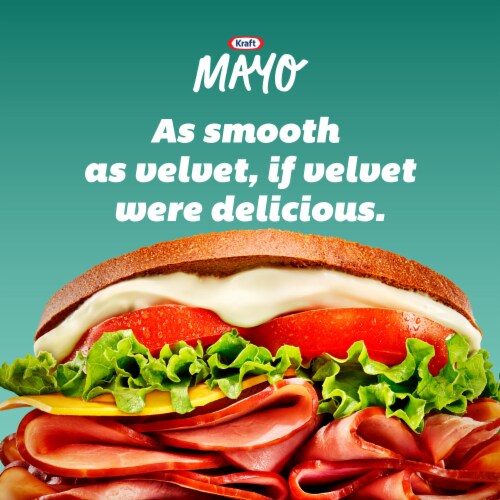 Kraft Real Mayo Creamy & Smooth Mayonnaise Perspective: right