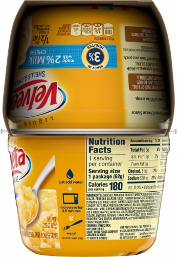 Velveeta Shells & Cheese Cups Perspective: right