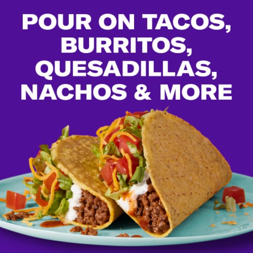 Taco Bell Mild Sauce Perspective: right