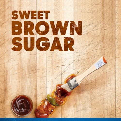 Kraft Sweet Brown Sugar Slow-Simmered BBQ Barbeque Sauce Perspective: right