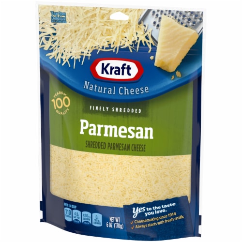 Kraft Parmesan Finely Shredded Cheese Perspective: right