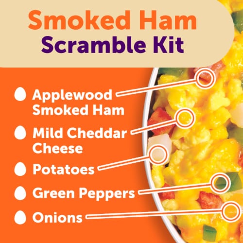 Just Crack an Egg Low Carb Denver Scramble Kit Breakfast Bowl Perspective: right