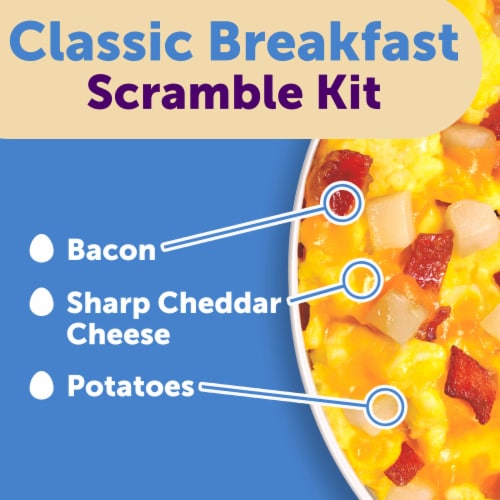 Just Crack An Egg All American Scramble Breakfast Bowl Kit Perspective: right