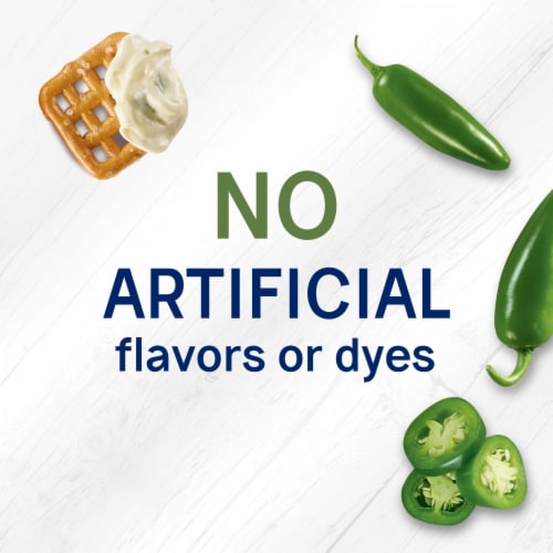 Philadelphia Pretzels & Jalapeno Cream Cheese Dip Snack Perspective: right