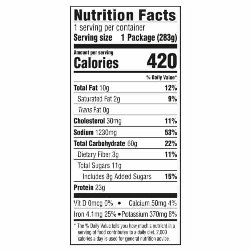 Benihana The Japanese Steakhouse Yakisoba Chicken Frozen Meal, Perspective: right