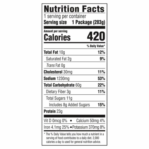 Benihana The Japanese Steakhouse Yakisoba Chicken Frozen Meal, Perspective: right