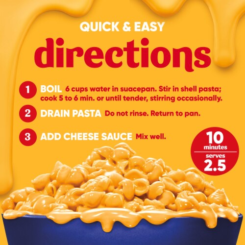 Velveeta Shells & Cheese Mini Shell Pasta & Cheese Sauce Meal Perspective: right