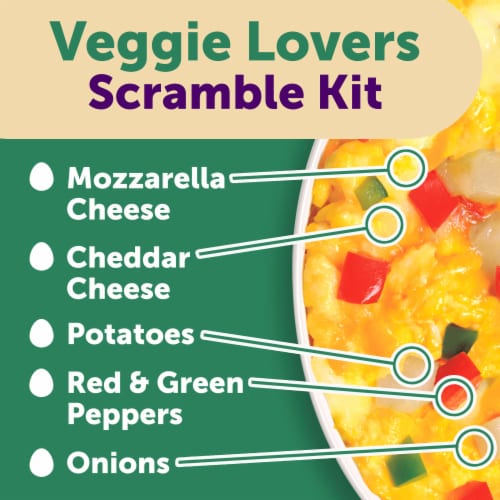 Just Crack An Egg Veggie Scramble Breakfast Bowl Kit Perspective: right