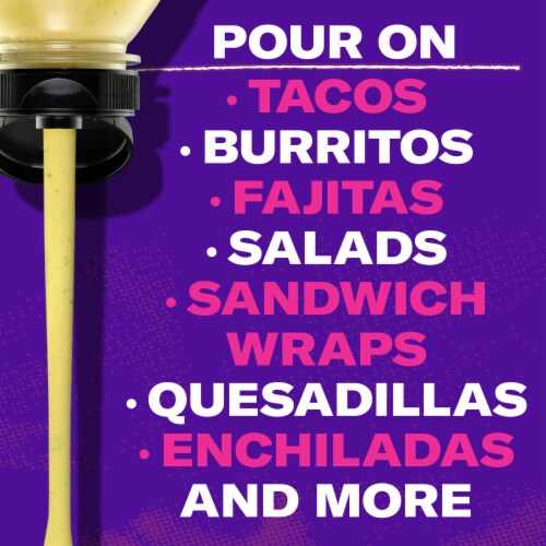 Taco Bell Creamy Avocado Ranch Perspective: right