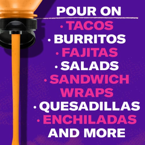 Taco Bell Creamy Chipotle Sauce Perspective: right