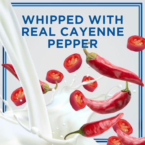 Philadelphia Buffalo Style Whipped Cream Cheese Spread Perspective: right