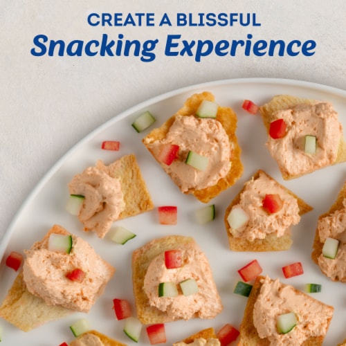 Philadelphia Roasted Red Pepper Whipped Cream Cheese Spread Perspective: right