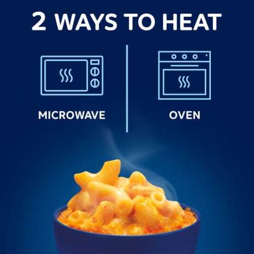 Kraft Deluxe Four Cheese Mac & Cheese Frozen Meal Perspective: right