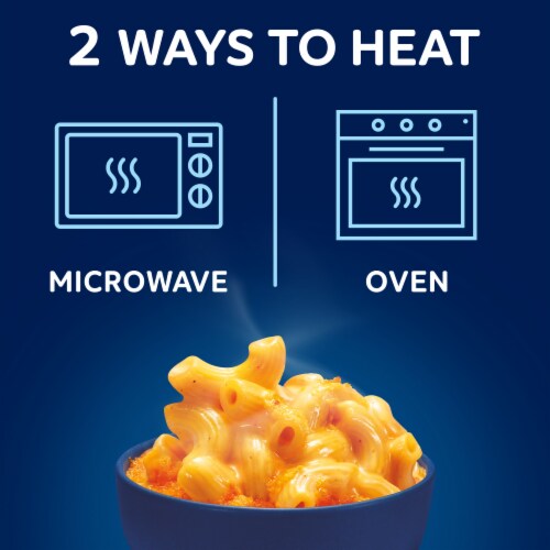 Kraft Deluxe Original Cheddar Mac & Cheese Frozen Meal Perspective: right