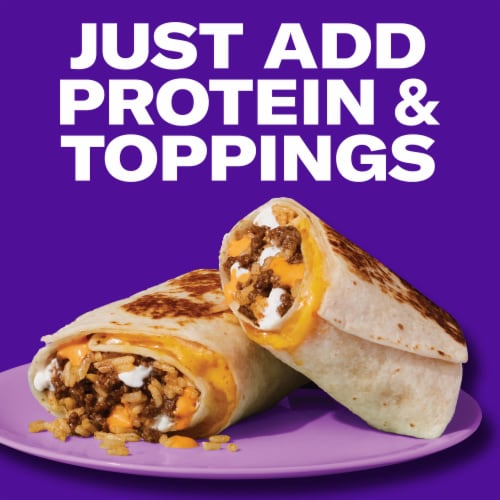 Taco Bell Queso-Burrito Cravings Kit Perspective: right